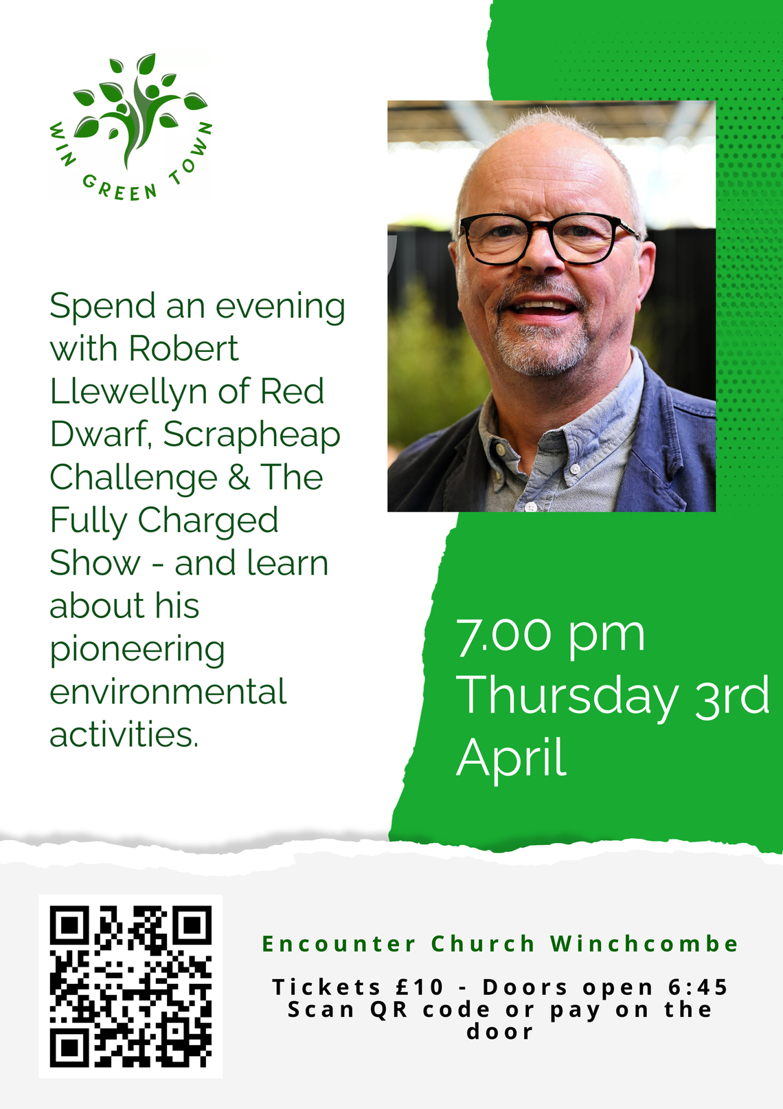 Robert Llewellyn poster