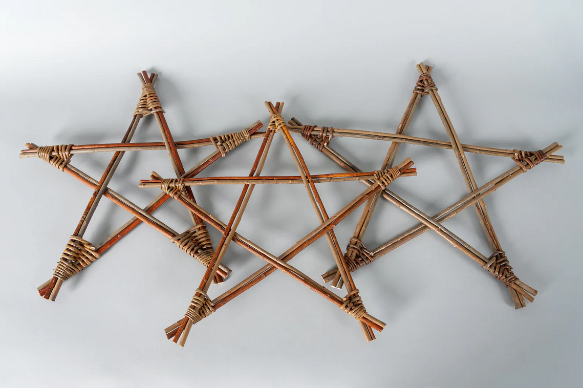 Xmas willow stars