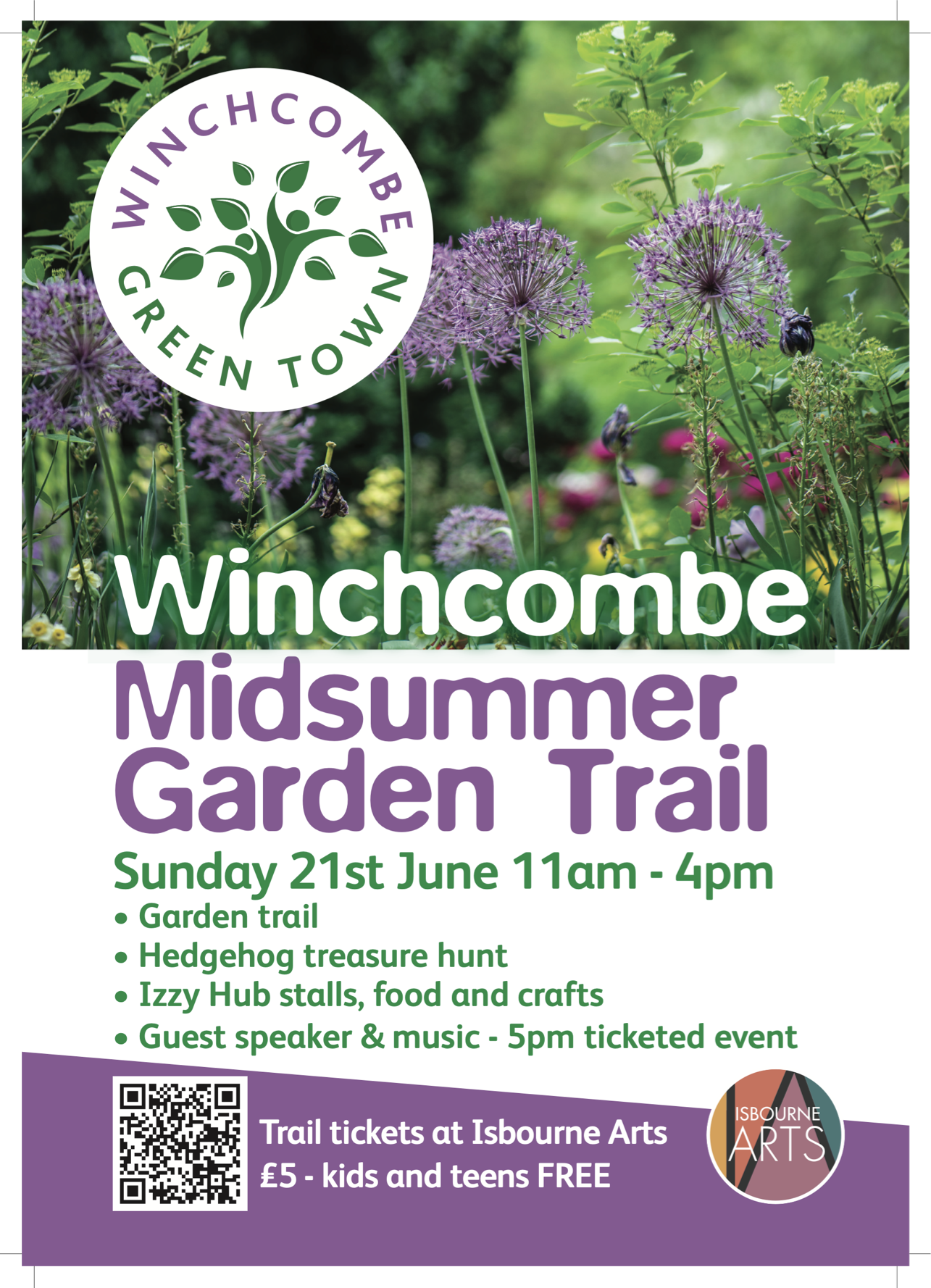Green Trail Poster